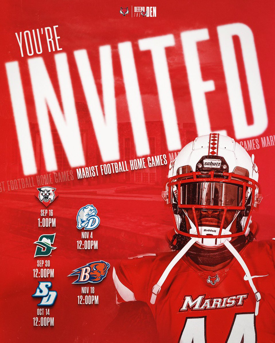 JasonChampagne3's tweet photo. Thank you @Marist_Fball for the game day invite https://t.co/RLUgbXvmUc