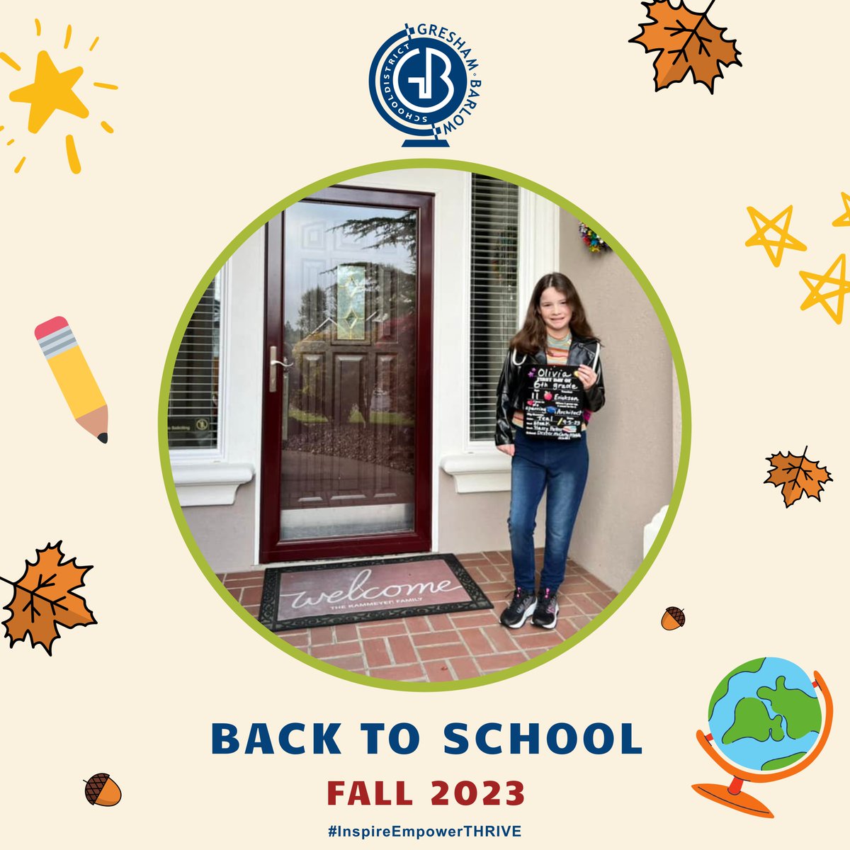 greshamschools's tweet photo. 📸 A BIG thank you to all the GBSD families for sharing these adorable first day of school photos! 😊 We're thrilled to see your little ones thriving in their first week back at school. 📚🍎 #InspireEmpowerTHRIVE 🌟 https://t.co/j4V5S6qXQD