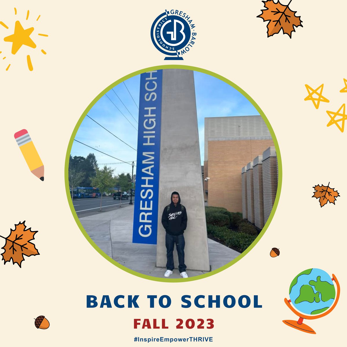 greshamschools's tweet photo. 📸 A BIG thank you to all the GBSD families for sharing these adorable first day of school photos! 😊 We're thrilled to see your little ones thriving in their first week back at school. 📚🍎 #InspireEmpowerTHRIVE 🌟 https://t.co/j4V5S6qXQD
