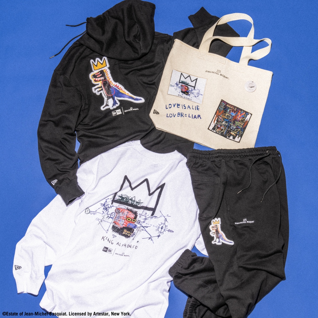 newera_japan's tweet photo. 【BASQUIT】
https://t.co/5Fpx6D3AQQ

1980年代のニューヨークアートシーンを代表する画家、ジャン＝ミシェル・バスキアとのコラボコレクション。CrownやPez Dispenserなど、代表的なアート作品を使用したモデルがラインナップしています。

#ニューエラ #BASQUIT #バスキア https://t.co/vwjZe62p4V