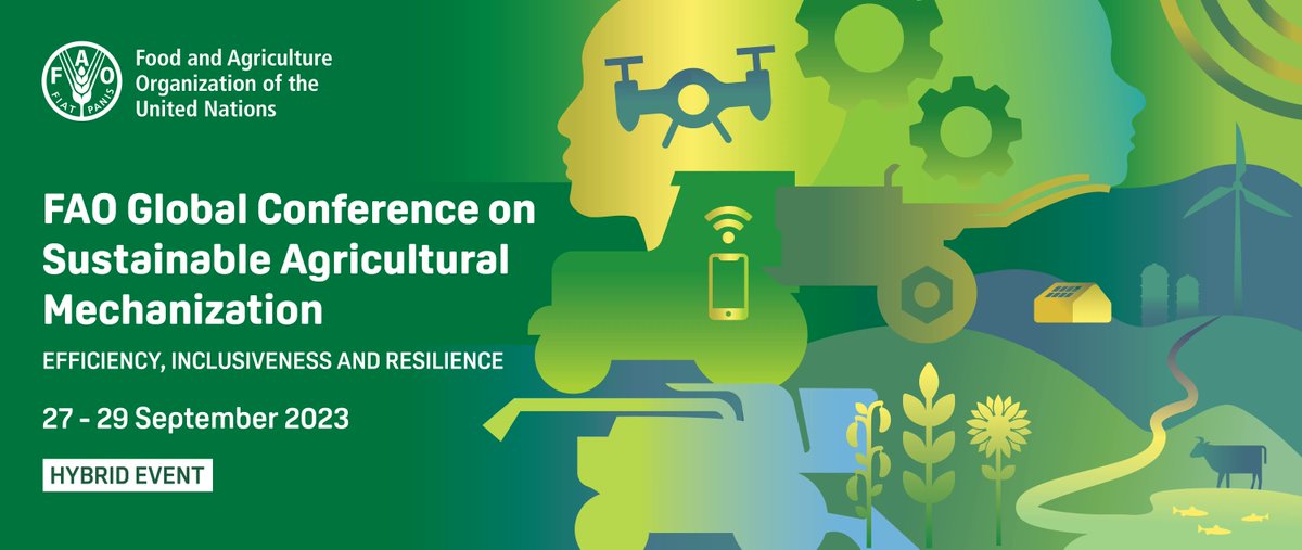 🌾 FIRST-EVER Global Conference on Sustainable Agricultural Mechanization is coming up! 🚜 

Hear <a href="/Tawanda_jc/">Tawanda_Jimmy</a> from <a href="/Zimflyinglabs/">Zimbabwe Flying Labs</a>  discuss digitalization and automation Get ready to be inspired! 

🗓️ Sept 27-29 bit.ly/3R31kmL #TechForGood #SocialGood