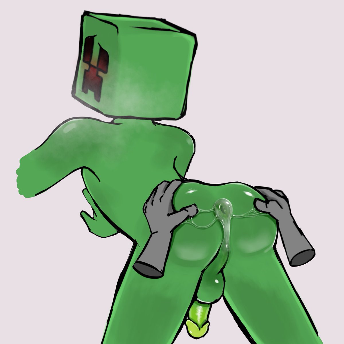 Mr_Lust31's tweet photo. I think they blew it up...

#furry #furryart #rule34 #ibispaint #Minecraft #yaoi #art #digitalart https://t.co/SLTrVUZetL