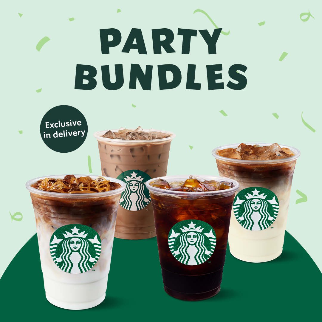 SbuxIndonesia's tweet photo. Tumblers, assemble! Thursday is Tumbler Day🤩🎉

Bawa tumbler favorit ke gerai Starbucks terdekat dan dapatkan diskon 50% untuk nikmati minuman-mu hari ini☕ Ada juga 4 minuman seharga IDR 139.9K di aplikasi delivery yang bisa kamu nikmati rame-rame biar hari Kamis jadi makin semangat! 

Yuk liat sampe akhir untuk promo lainnya. Ajak teman-mu ke gerai Starbucks terdekat yuk💚