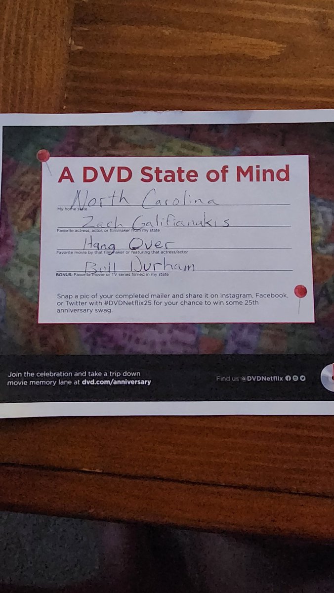 bangbanjo's tweet photo. #DVDNetflix25 https://t.co/kjvxESL6Q9
