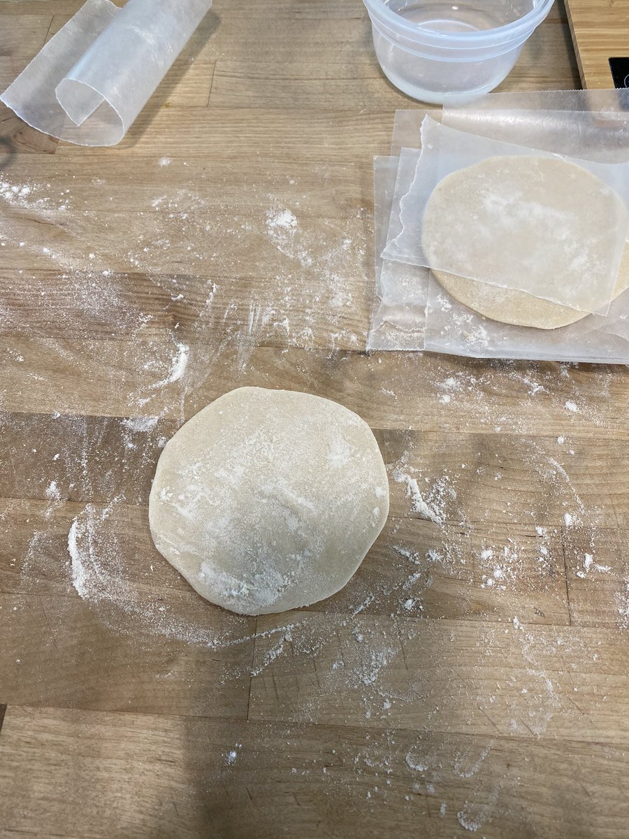 cyndeezy's tweet image. Spent the whole afternoon making potstickers from scratch! Including the wrappers because no one had any in stock. Fricken labor of love! 

#homemade #potstickers #Foodie #yum #delicious