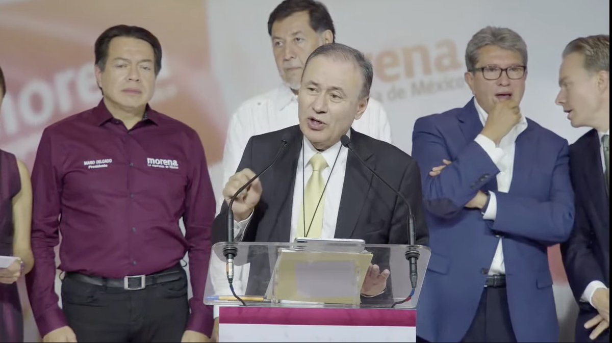 lopezdoriga's tweet photo. "No hay ningún incidente que haya afectado de manera definitiva el resultado final", dice Alfonso Durazo, líder del Consejo Nacional de Morena. 

EN VIVO: https://t.co/4NZihqEojb https://t.co/vKVSbGEoYU