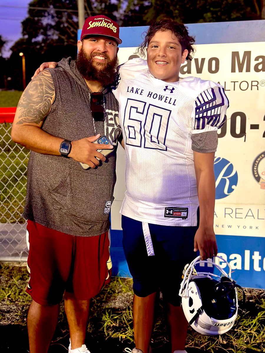 jspen56's tweet image. Jeremiah’s first road game. 

Lake Howell - 24
Lake Mary - 6