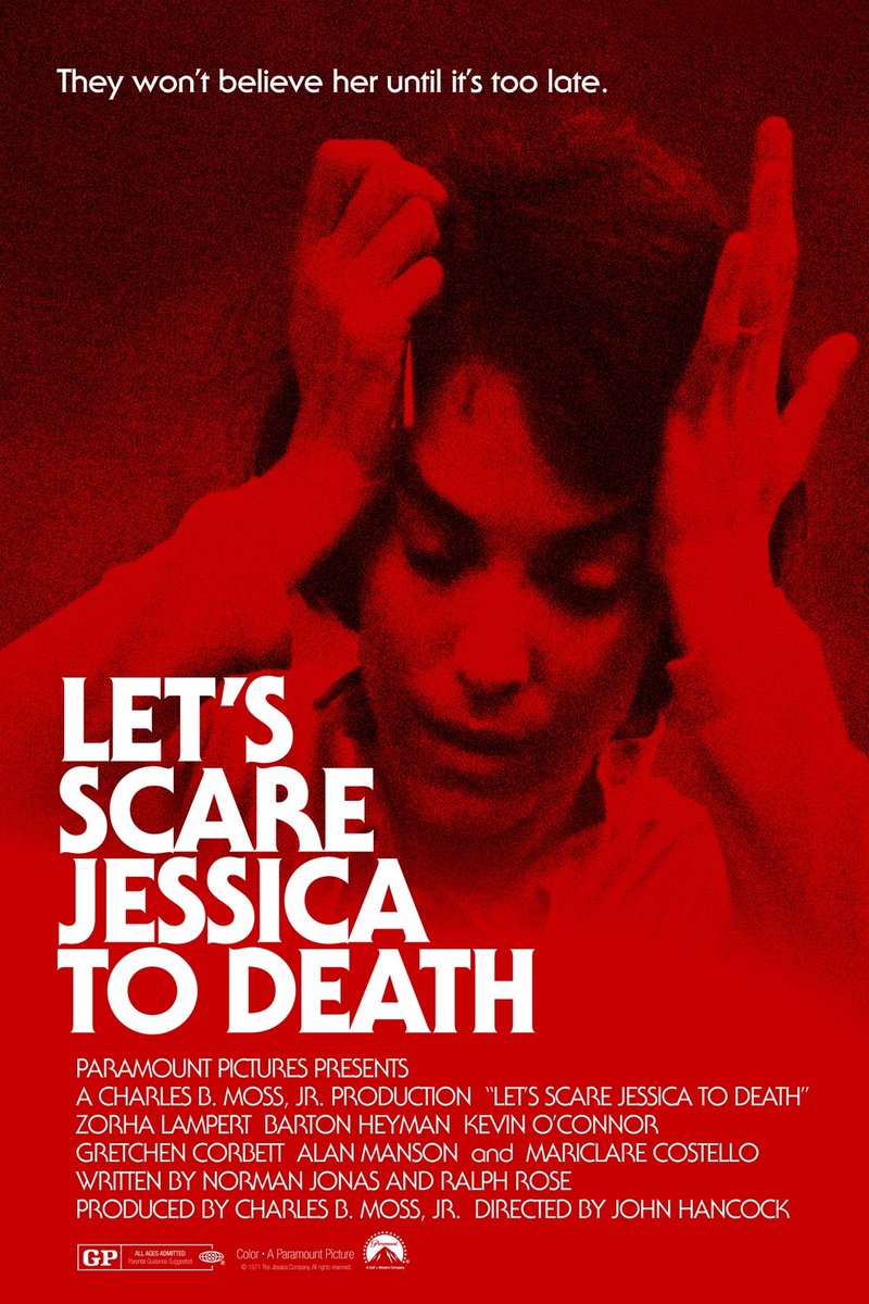 AlexVorkov's tweet photo. #watched LET'S SCARE JESSICA TO DEATH (1971)

Zohra Lampert's Jessica is such a complex, nuanced character. I can't imagine someone else playing her.
#HorrorMovies https://t.co/9gDAqD1ShZ