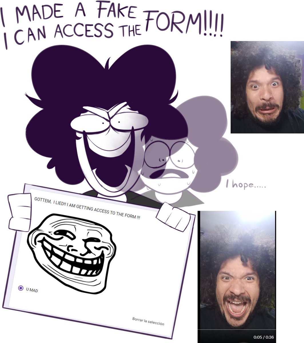 Sr Pelo's Google Form Incident 