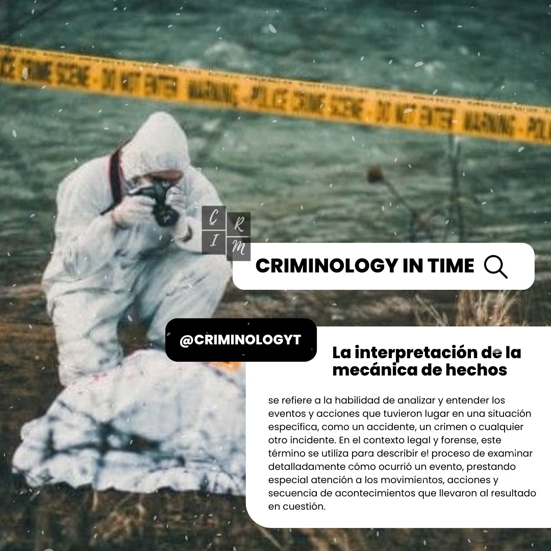 CriminologyT's tweet image. 📖🤓 Dato educativo 🤓📖

La interpretación de la mecánica de hechos se refiere al proceso de examinar 🕵️‍♀️🕵️ detalladamente como ocurrió un evento, para identificar los movimientos o acciones que llevaron al resultado en cuestión.
#Mecánicadehechos #accidente #crimen
