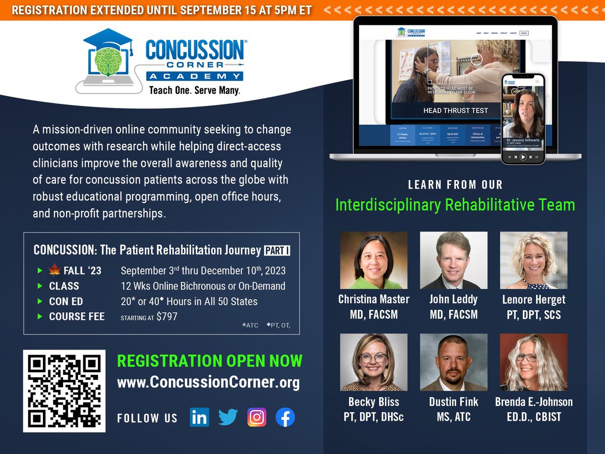 💻 We’ve extended registration Thru September 15th at 5 PM ET before our first live Q&amp;A with Dr. Master at 8 PM ET covering week 1:2 Pediatrics 

🤝Join an incredibly dedicated faculty of clinician-scientists and be a part of our #TeachOneServeMany community!

🔗 Learn More and