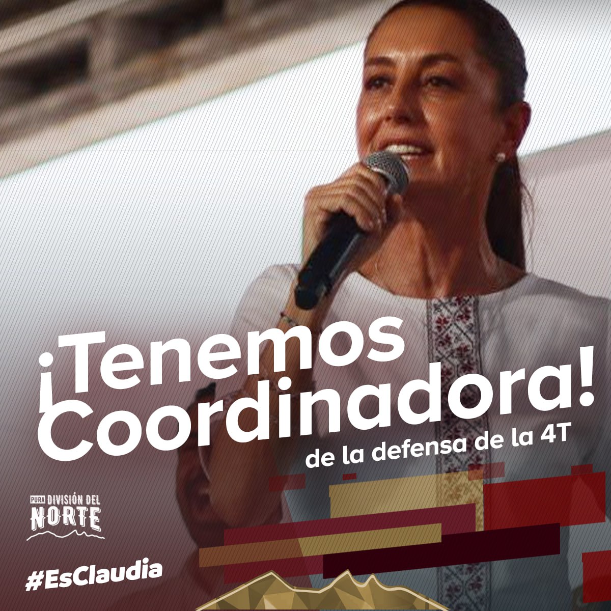 ¡Tenemos Coordinadora Nacional de los  Comités de la Defensa de la Cuarta Transformación!

Hoy ganó el pueblo, hoy ganó la cuarta transformación 🙌

#EsClaudia  #Coordinadora #Continuidad #ClaudiaPresidenta