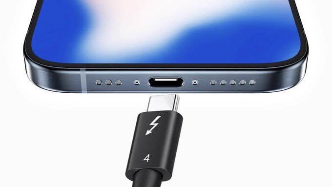 يقال بأن أبل ستقدم كابل  USB-C لنسخ آيفون 15 Pro، قادر على توفير سرعات Thunderbolt أو USB4 تصل إلى 40 جيجابت في الثانية. يبلغ طول الكابل 0.8m ويدعم الشحن حتى 150W. وسيتم بيعه بشكل منفصل. 

المحلل Kuo: تخطط أبل لهاتف آيفون 15 Pro Max، ليشكل 35-40% من الشحنات الأولية، وسيكون لهذا