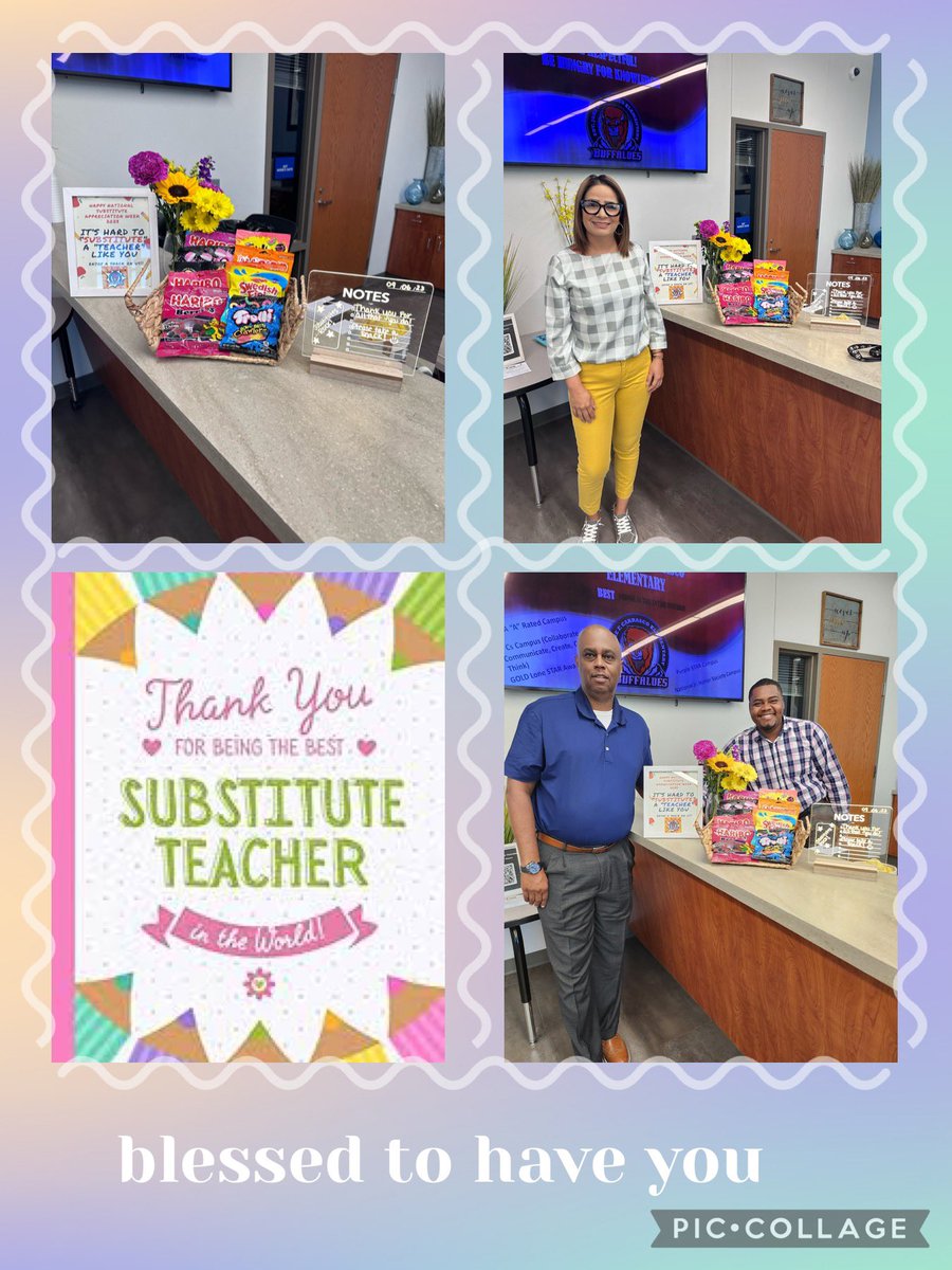 lwaters_JCE's tweet photo. Smiles all around ๐ for the most supportive Substitute Teachers in the World. Your dedication to our scholarโs success does not go unnoticed.โค๏ธ๐ฆฌ@SGTCarrasco_ES @JFCarrasco_JCE @DNavariz_JCE #SubstituteAppreciationWeek https://t.co/UVQXZJ4Q4u