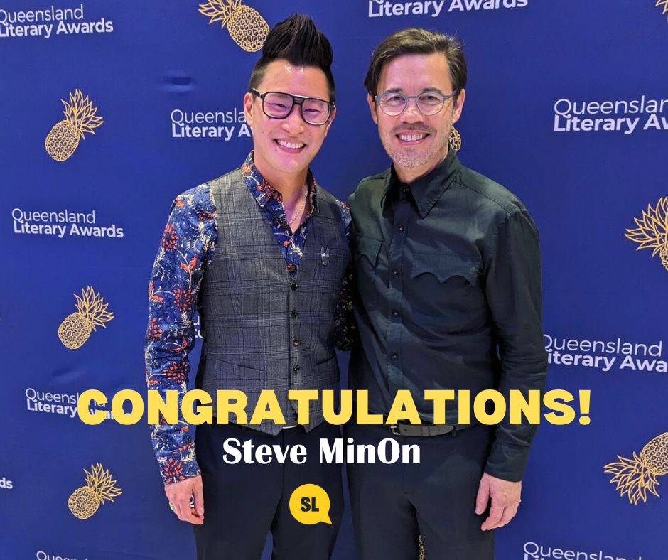 Congratulations Steve MinOn!

Last night, @SteveMinOn took home the Glendower Award for an Emerging Queensland Writer at the 2023 @QldLitAwards.