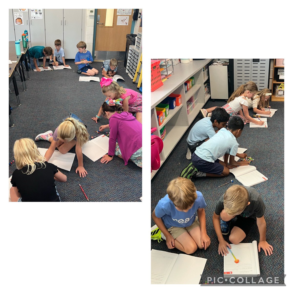 Students had fun estimating and grouping cubes to skip count to the total. <a href="/SLCSBartlett/">Bartlett Elementary</a>