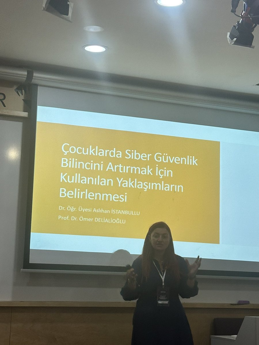 <a href="/IetcConference/">IETC Conference</a> <a href="/Bahcesehir/">Bahçeşehir Uni (BAU)</a> ev sahipliğinde  #IETC2023 #EğitimdeGelecek için önemli ve güncel bir bildiri ile başlıyoruz.