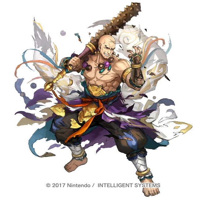 ファイアーエムブレム ヒーローズ FEif、超英雄「力試す烈風 フウガ」を担当させていただきました。よろしくお願いいたします! Fire Emblem Heroes I drew" Fuga : Force of Gales"! Thank you so much!  #FEHeroes #FEif #FEヒーローズ