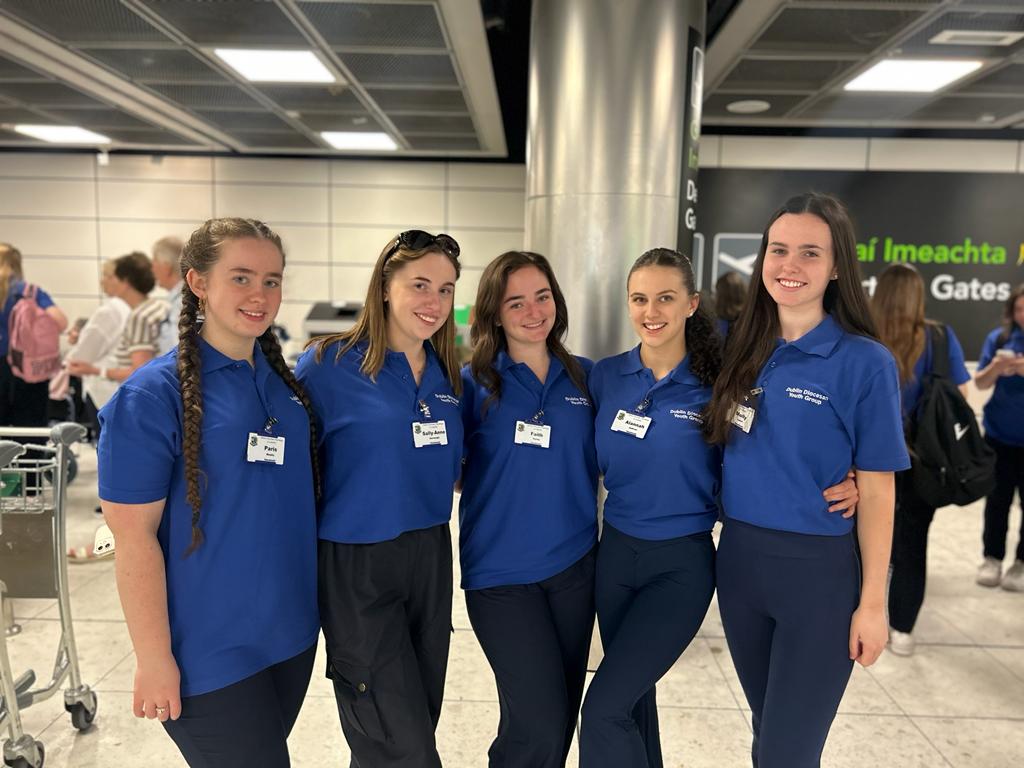 Best of luck to our 6th years, Sally, Paris, Faith, Molly and Alannah as they depart on the Dublin diocese pilgrimage to Lourdes.  Have a great trip and enjoy the experience.