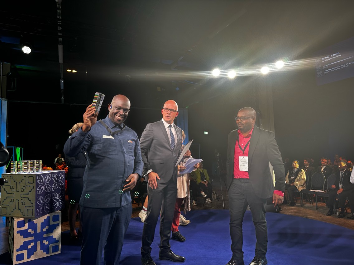 DevolutionHub's tweet photo. 🏆 @Nandi029 County makes history!🎉 Congratulations for Winning the 2023 Open Government Award for Digital Technologies in Africa and the Middle East! 🌍

This award is an inspiration for us all to champion transparency and open government practices! 
#OGPEstonia #NandiDataDesk https://t.co/iEGoOen5Vm