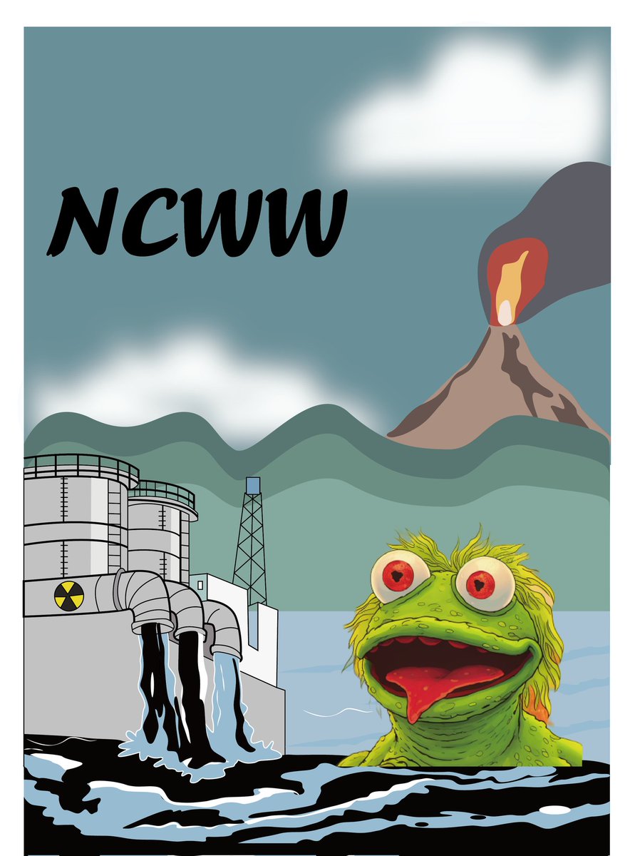 🚨🚨🚨 It's been 14 days since the Fukushima nuclear power plant started pouring nuclear wastewater into the ocean, these polluted water will spread around the world in a year and the radioactive substances in these water have a half-life of up to 5,000 years.☢️☢️☢️

#NCWW