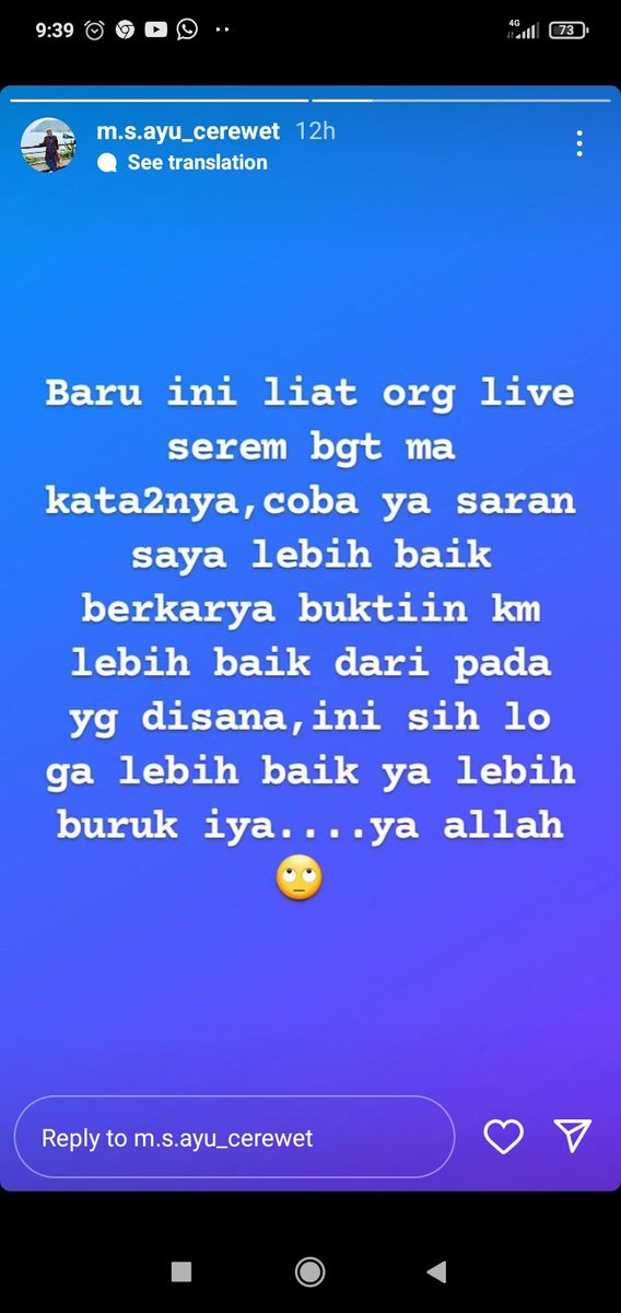 krthikaa's tweet photo. Sy mah sering bu liat dia klu live triak2 kya dihutan blantara udh ga kaget lg.. https://t.co/8NMWXAM5By