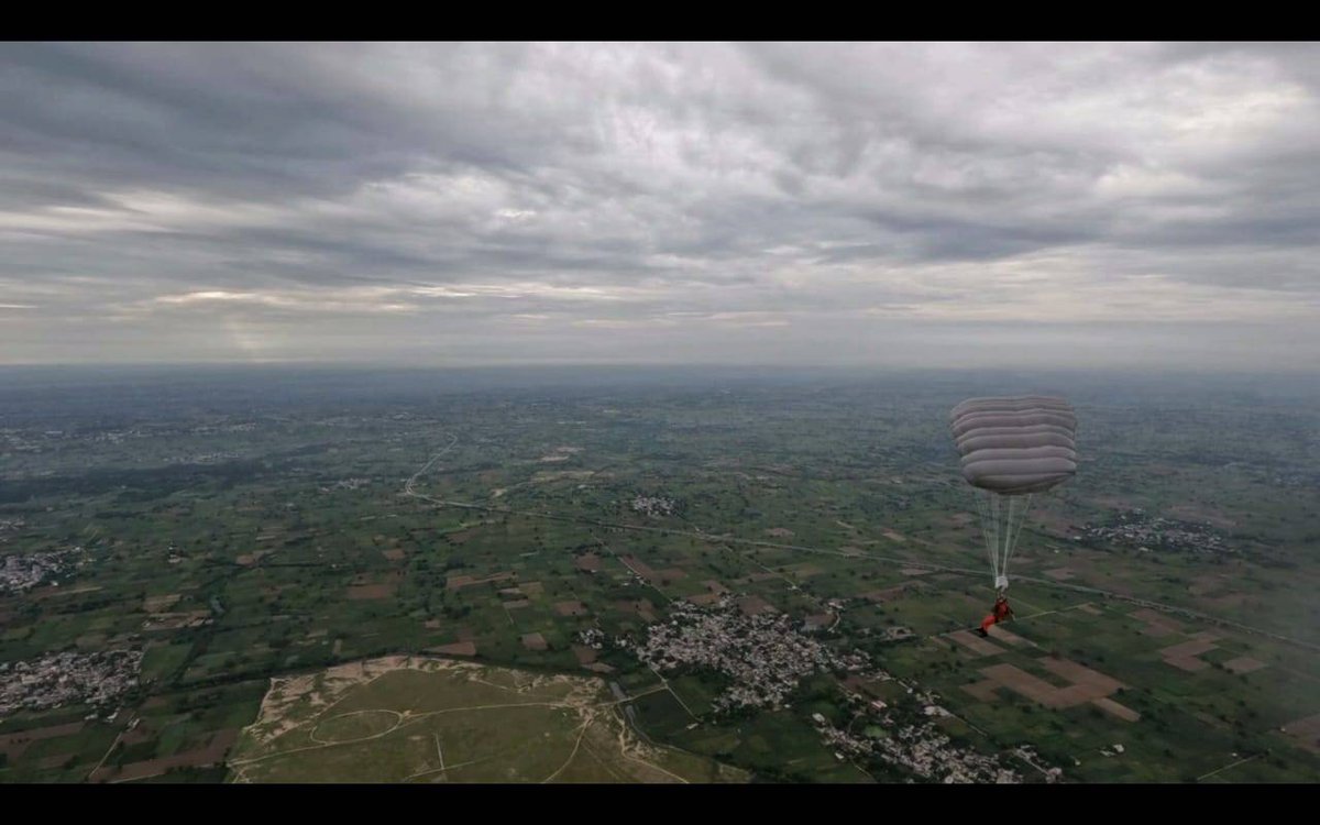 In a historic event, the Military Combat Parachute System, # ...