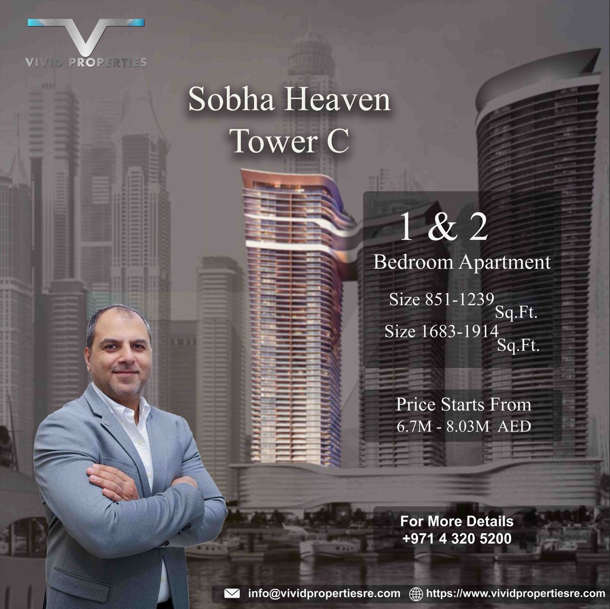 SOBHA SEAHEAVEN TOWER-C

#sobha #Sobhaseahaven #Vivid #vividproperties #properties #Luxury #sobhadubai #Dubai #uae #dubailife #dubailifestyle #sobharealty #apartment #bedroom #luxuryapartments #2bedroomapartment