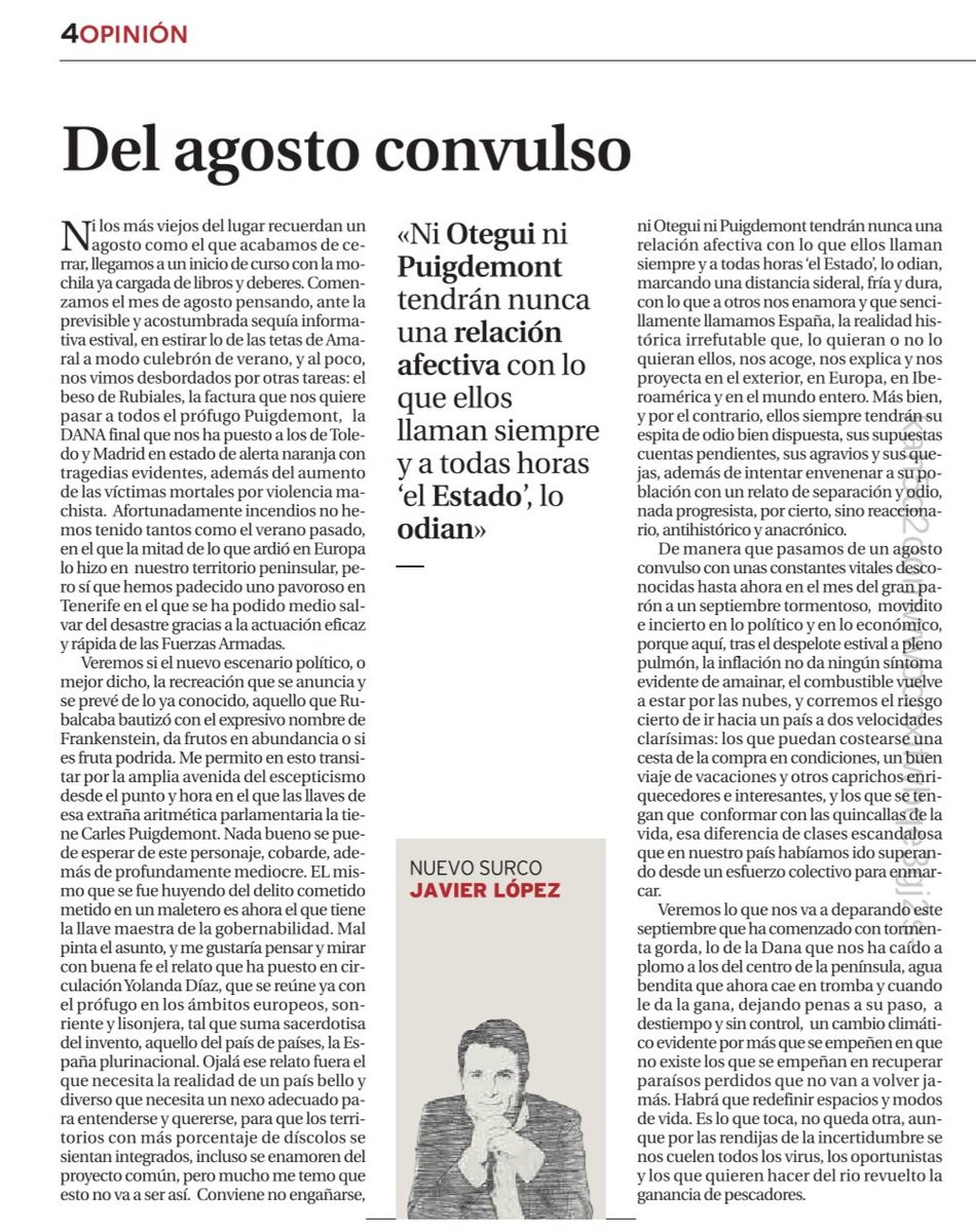 nuevosurco's tweet photo. Así comienza el curso ..
Mi columna de esta semana en los diarios de #Promecal https://t.co/IB48MZNV1k