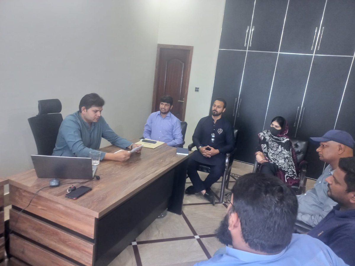 PRMSC_Official's tweet photo. Chief operating officer-PRMSC, Mr. Ali Rao conducted a visit to Tehsil Pakpattan office, ongoing sites and camp of contractor, delivered a comprehensive briefing on strategies for achieving civil progress and fast tracking the ongoing works.
#PRMSC #Pakpattan #punjab #Pakistan https://t.co/UfYf6x0cCf