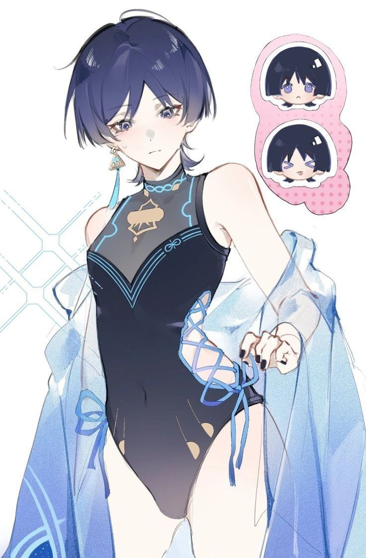 I don't know why I'm wearing this... But I still look handsome as ever