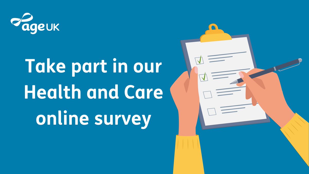 📢 We're conducting our 2023 round of research about older people's mental and physical health.

We want to hear from older people and from friends and family who want to share their loved ones' experiences on their behalf.

📝 Take part now: bit.ly/3YW8MSE