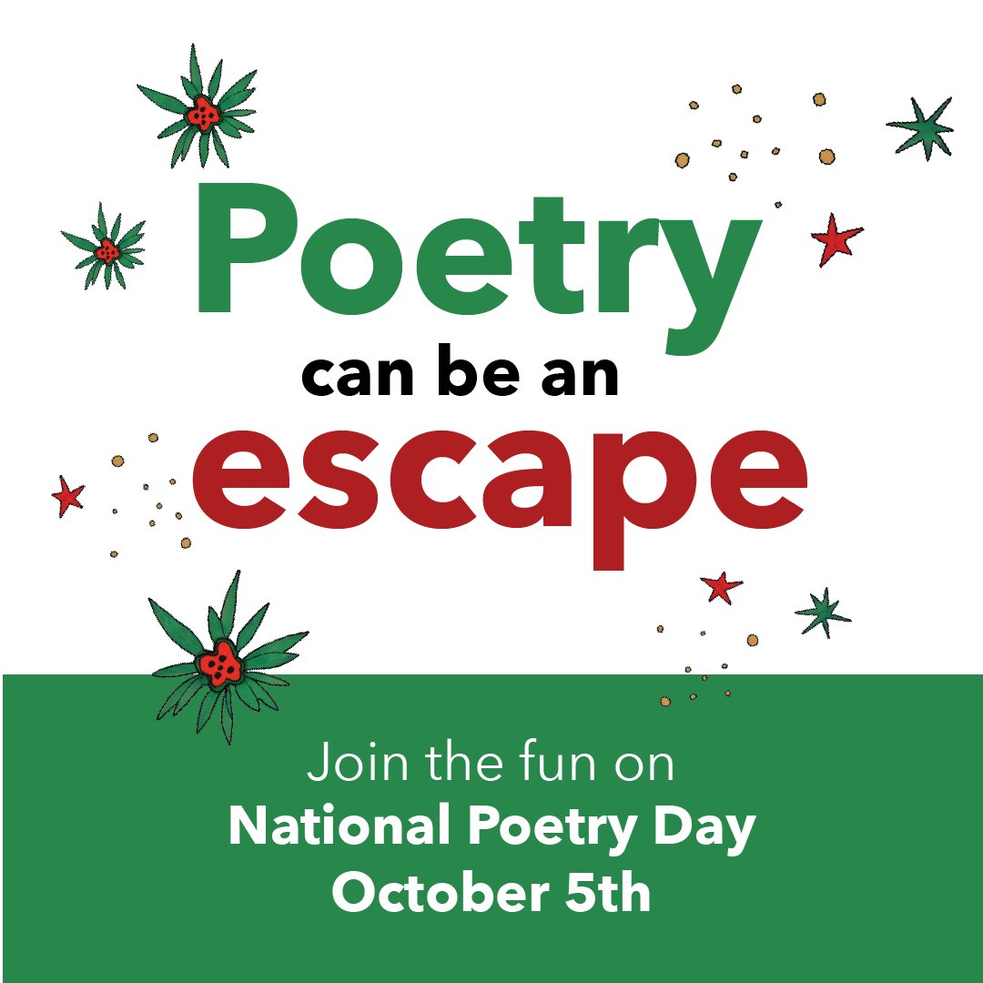 PoetryDayUK's tweet image. Poetry can be an escape. And this year’s #NationalPoetryDay theme is Refuge. Could your students find safe havens and get creative with our free cross-curriculum resources? Let creativity bloom: nationalpoetryday.co.uk/resources/ #teamenglish #lessonplanning #teachingideas #freeresources