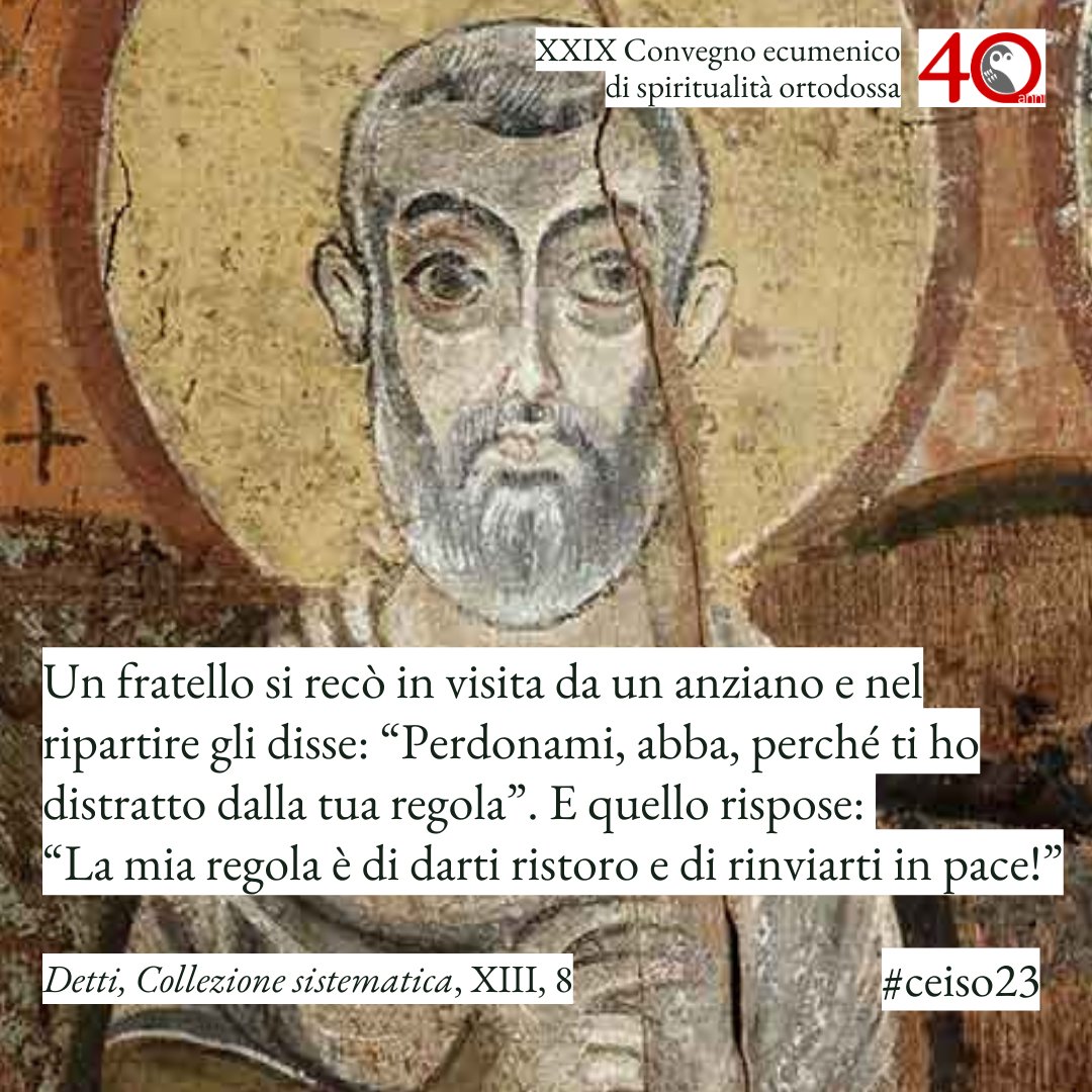 EdizioniQiqajon's tweet photo. La regola dell'ospitalità
#ceiso23 #MonasterodiBose https://t.co/ceGFG9LyDt