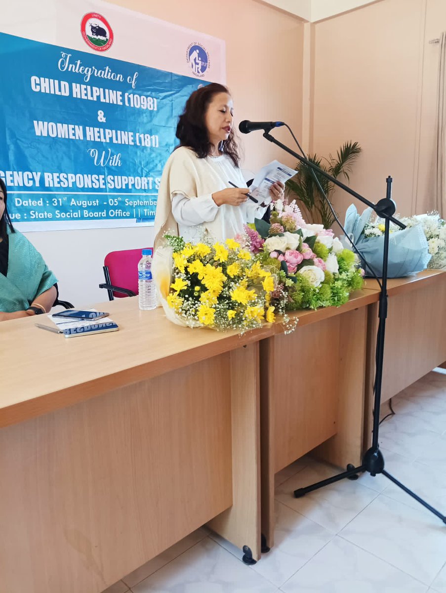 nld_shew's tweet photo. Child Helpline-1098 and Women Helpline-181 has been integrated with the Emergency Response Support System- 112. Secretary, Social Welfare and Mission Director of Mission Vatsalya, Martha R Ritse officially inaugurated the Office of WCD Control Room on 4th Sept 2023. @MinistryWCD https://t.co/bR3WkcDYqd
