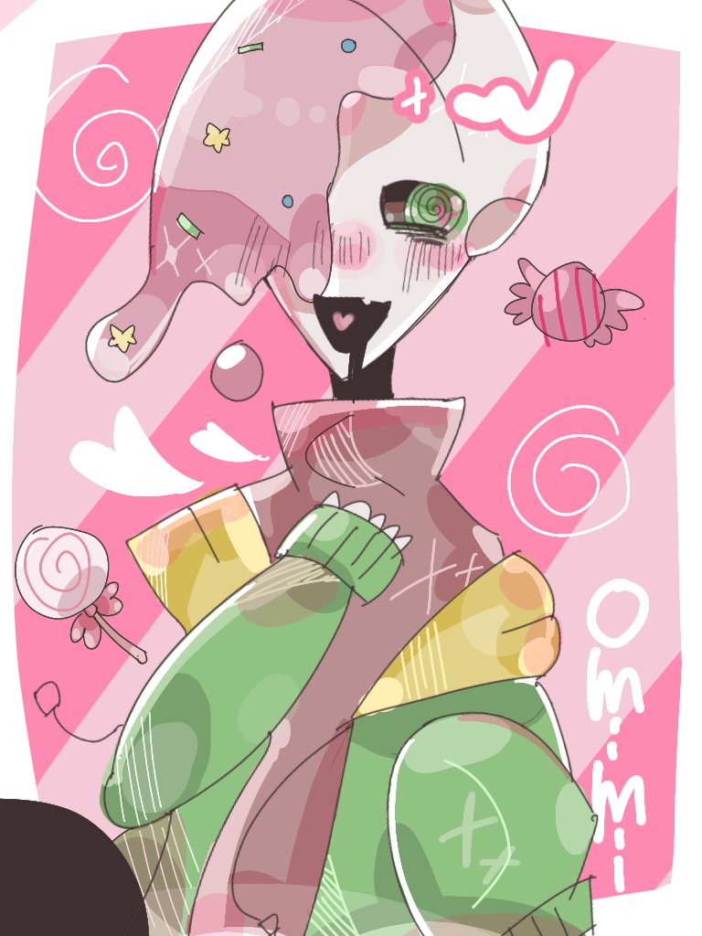 cross_omimi's tweet photo. 骨リハビリしないとな〜……🤔🤔🤔っていうCandyさん
#Undertaleau #イラスト https://t.co/kzow7YlCLo