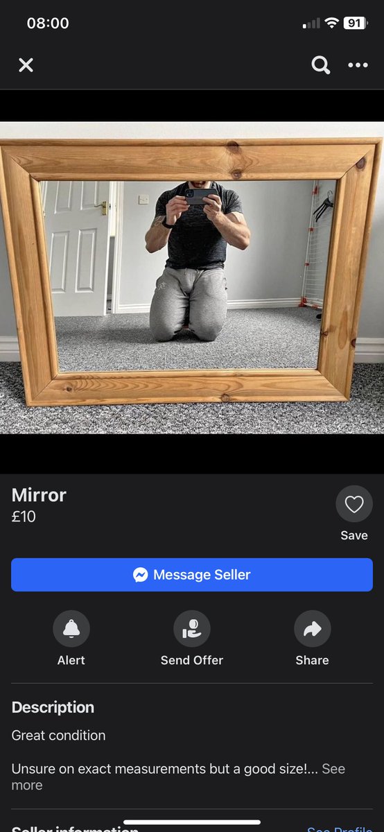 drewusd's tweet photo. @SellingAMirror - it’s a good size indeed! https://t.co/KGMTGF50ky