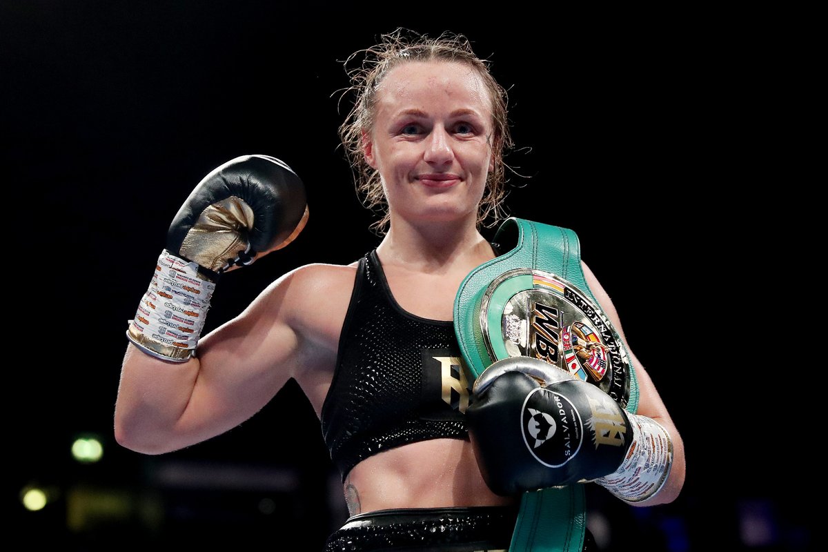 Queensbury Promotions have 64 fighters on their books. 63 of them are male. But there's a good reason why Frank Warren has signed @ravenchapman01. Exclusive interview with the women who gave up an Olympic dream to go for world title glory 🥊 mirror.co.uk/sport/boxing/f…