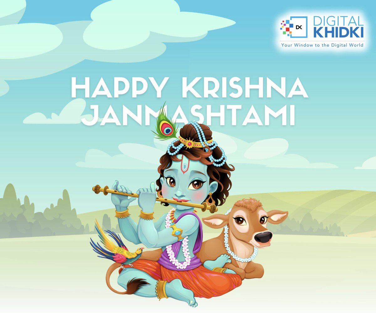 Wishing you and your family a very Happy Krishna Janmashtami. May the blessings of Lord Krishna always be with you. #janmashtami #krishna