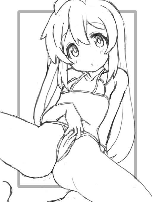 残暑お見舞い緒山まひろちゃん 