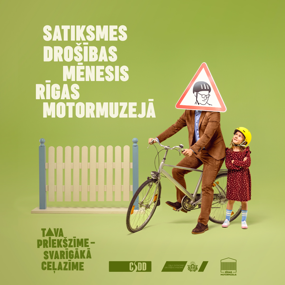 CSDD_LV's tweet image. Pasludinām septembri par Satiksmes drošības mēnesi! 🚦

Visu septembri aicinām bērnus, vecākus un pedagogus iesaistīties izglītojošās aktivitātēs Rīgas Motormuzejā, lai veicinātu bērnu zināšanas par drošību uz ceļa. ⚠️
Vairāk: ej.uz/13px

#csdd #Priekšzīme