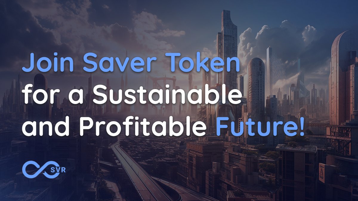SaverToken's tweet photo. 🌱 Engaging in green #cryptomining is a win-win. By leveraging renewable energy, it reduces carbon emissions and promotes #sustainability.   

🙌 You can join the movement by becoming an SVR holder through #SaverToken!   

🔗 Visit https://t.co/y8chdrQAz6 for more! https://t.co/ShPxUEWqJj