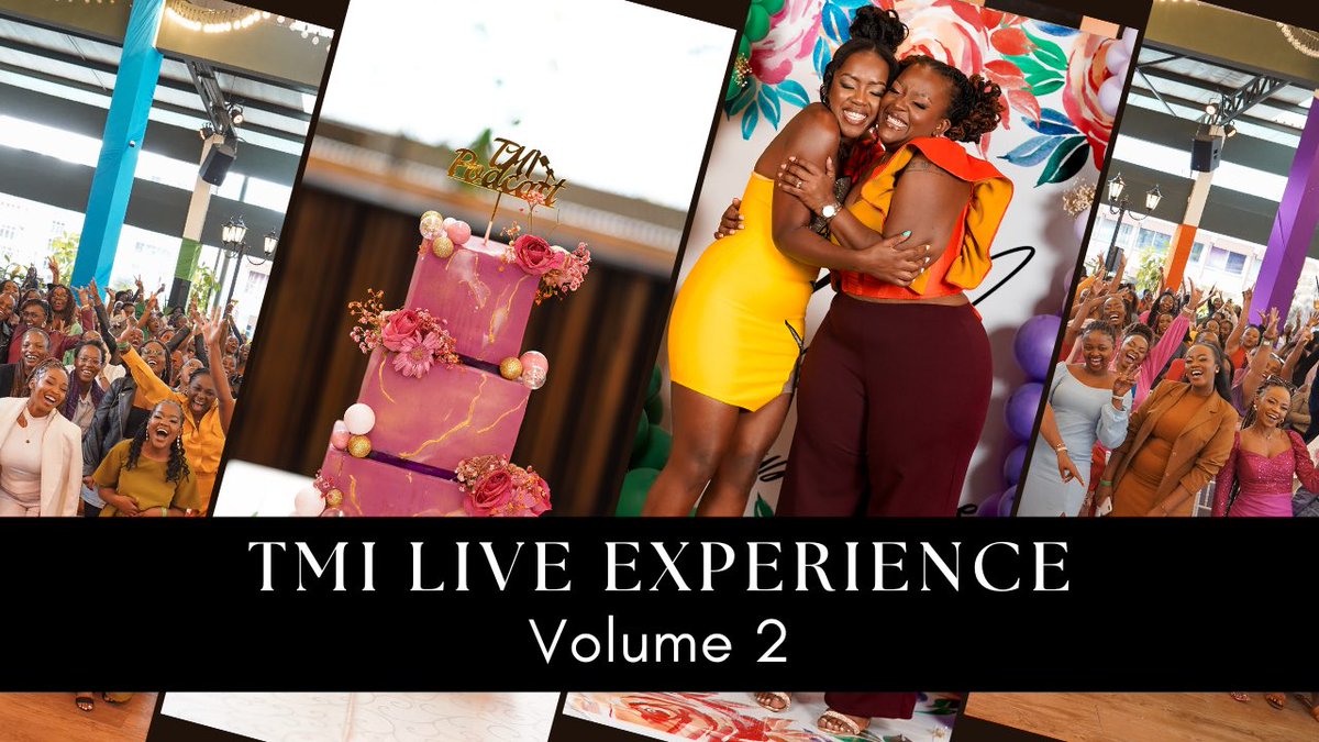 Incase you missed it, worry no more because the #tmiliveexperiencevol2 is up! 😝 Time to grab the front row seat and relive the bash cause chile, a time was had !! 😍😍 
#tmipodcast
