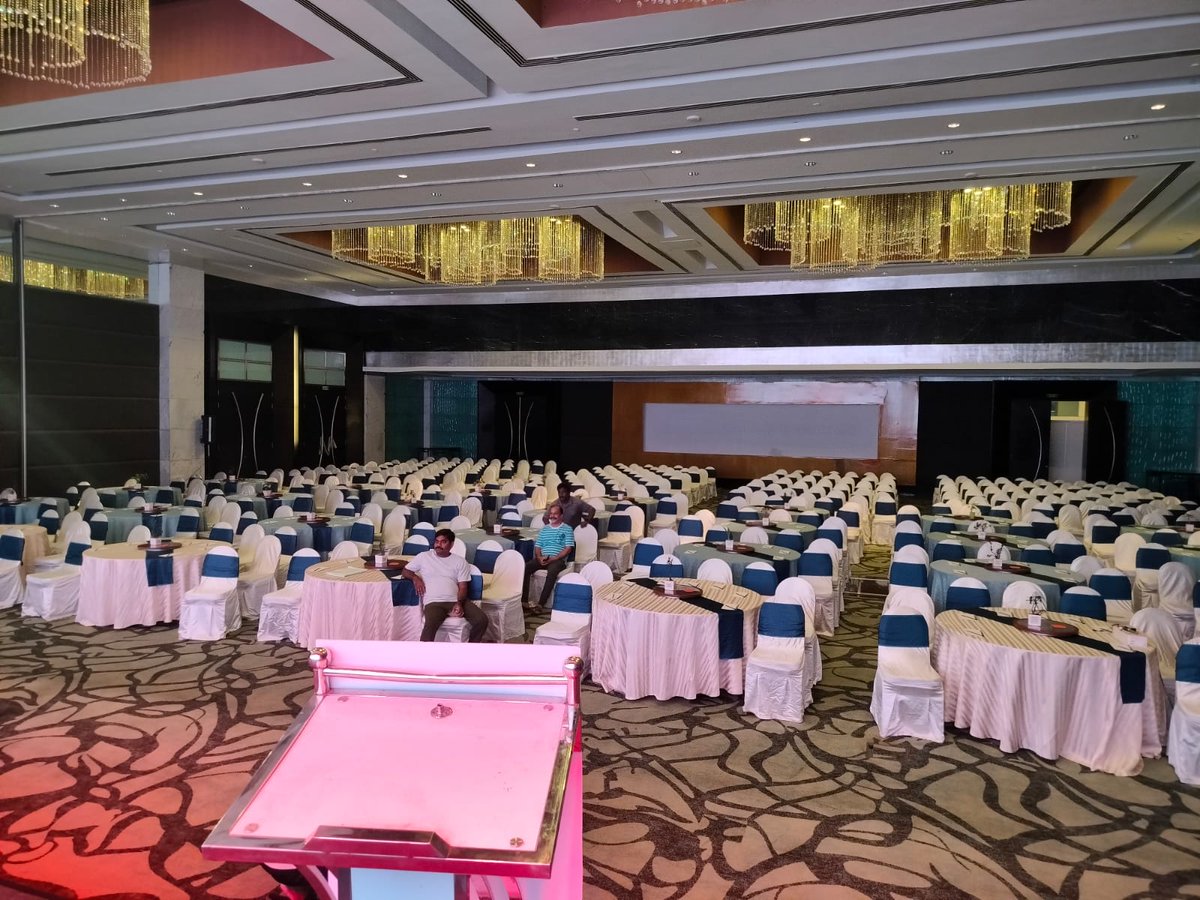 ictacademyindia's tweet photo. All set for the 51st edition of ICT Academy BRIDGE'23 in #Coimbatore. 

A High-Impact Industry-Institute Interaction Event.

Venue: Hotel Le Méridien, Coimbatore 

Stay tuned for more updates!

#ictacademy #ictbridge51 #ictbridge2023 #conclave #event #BridgePartner https://t.co/S7baEh4ehO