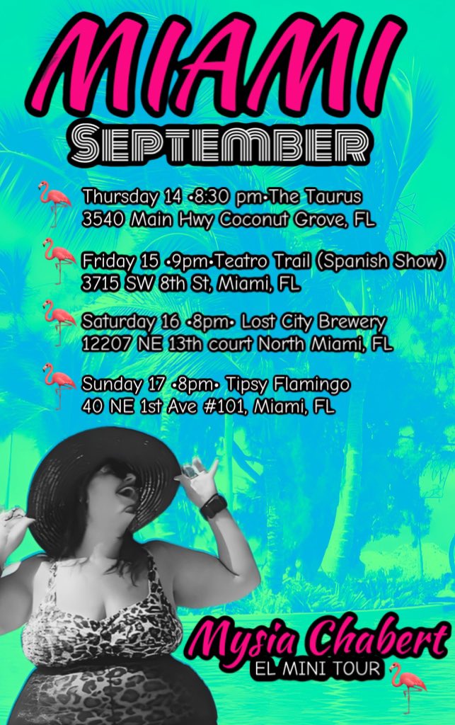 MIAMIIIIII!!!! 

#magiccity #miami #miamicomedy #miamistandup