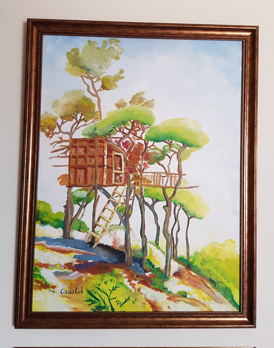 GhadaEid76's tweet image. #acrilycpainting #acrilyc #painting #sky #mountain #tree #fall #art #lebanon #رسم #تلوين #لبنان #طبيعة #لوحة ❤👩‍🎨