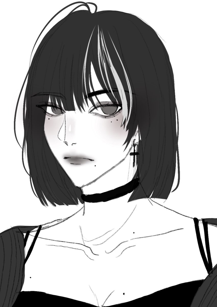 TastelessTofu's tweet photo. 2 new OC(s) 🖤🖤🖤
#rkgk #らくがき https://t.co/FnyVkCzxwO