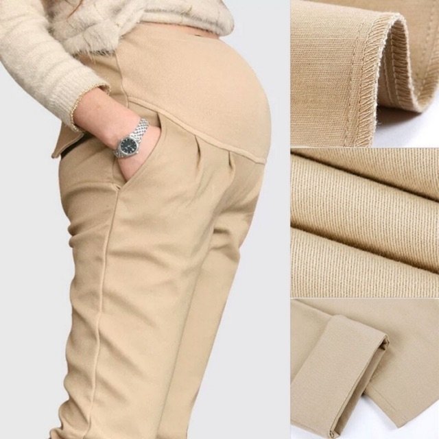 wanieysa's tweet image. Bakal mommy jomm tengok comfortable pregnant pants from @ShopeeMY ! 

Thread