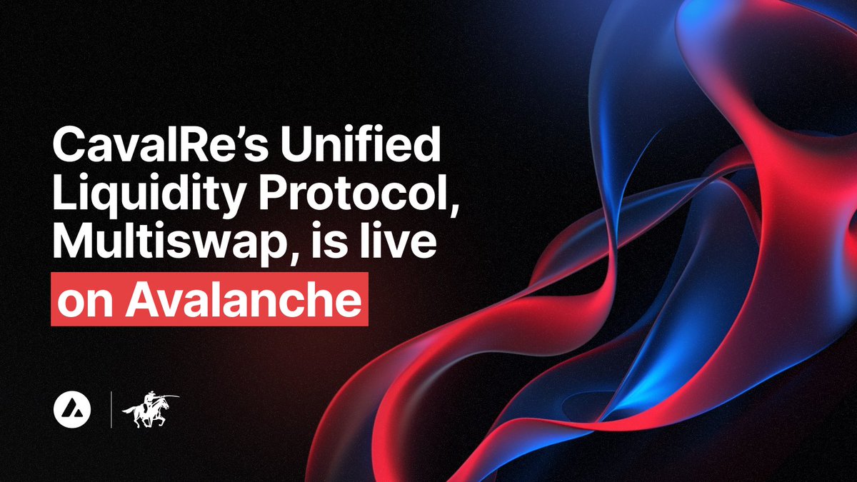 Struggling with routing issues? Looking for an elevated DEX experience?

Multiswap, a new multi-asset swap exchange created by <a href="/TheCavalRe/">CavalRe</a> and powered by Avalanche, is aiming to make swaps seamless by allowing users to concentrate liquidity on a single platform.

Let's dive in 👇