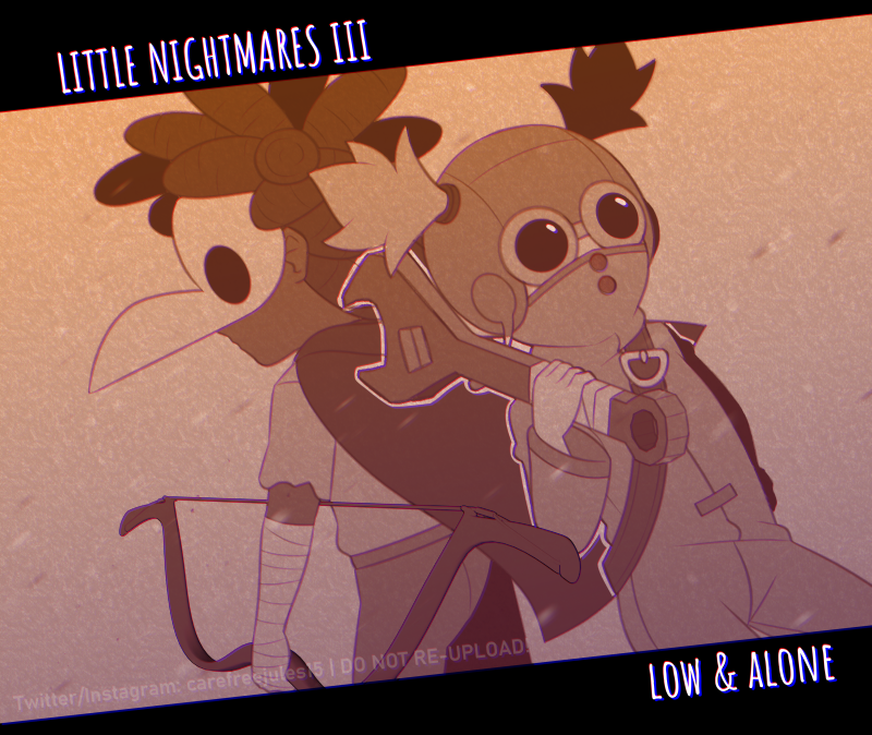 Little Nightmares 3 fanart, drawn by @Labell_xx : r/LittleNightmares